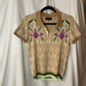 Mosaert knitted polo, size 2